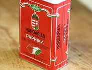 jídlo v Budapešti paprika